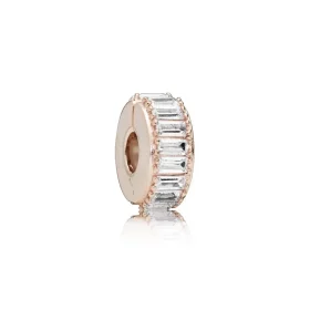 Ice Formation Clip, PANDORA Rose™ & Clear CZ - 787559CZ Ice Formation Clip, PANDORA Rose™ & Clear CZ - 787559CZ