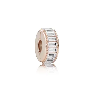(image for) Ice Formation Clip, PANDORA Rose™ & Clear CZ - 787559CZ