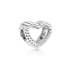 (image for) PANDORA Beaded Heart Charm - 797516