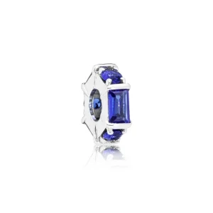 (image for) PANDORA Ice Sculpture Spacer, Blue Crystal - 797529NSBL