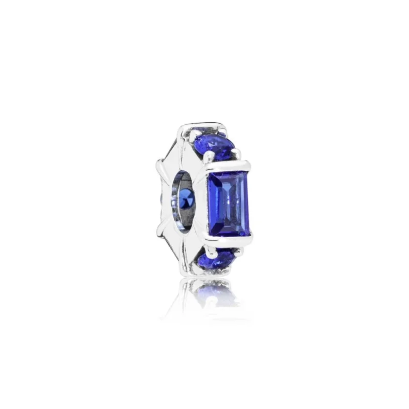 (image for) PANDORA Ice Sculpture Spacer, Blue Crystal - 797529NSBL - Product Image