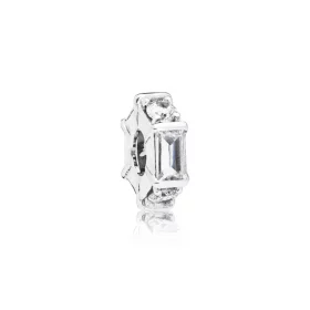 PANDORA Ice Sculpture Spacer, Clear CZ - 797529CZ
