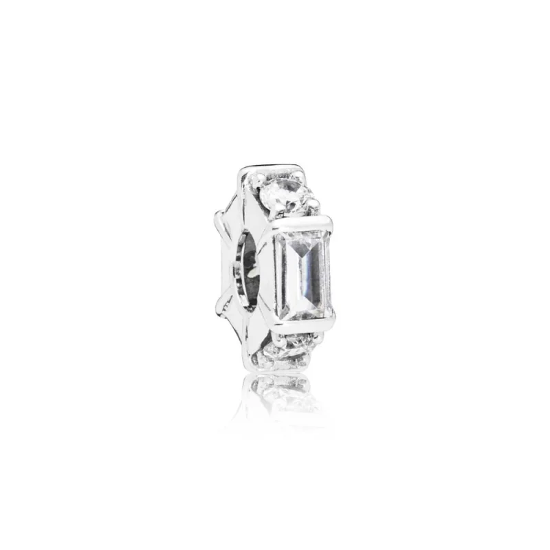 (image for) PANDORA Ice Sculpture Spacer, Clear CZ - 797529CZ - Product Image