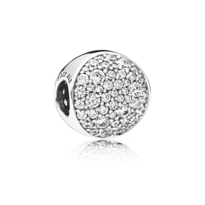 (image for) PANDORA Pavé Sphere Charm, Clear CZ - 797540CZ