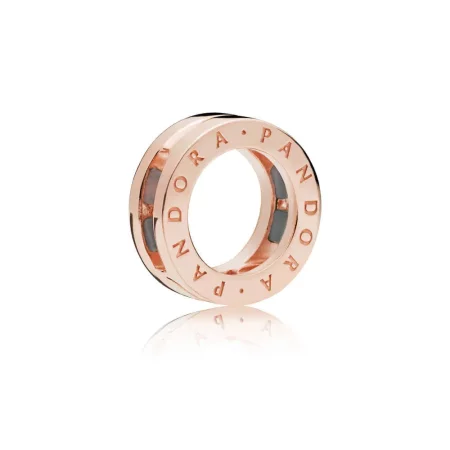 PANDORA Reflexions™ Logo Clip Charm, PANDORA Rose™ - 787598