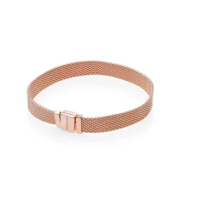 Pandora Reflexions™ Mesh Bracelet, PANDORA Rose™ - 587712 Pandora Reflexions™ Mesh Bracelet, PANDORA Rose™ - 587712