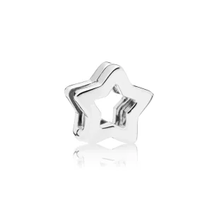 (image for) PANDORA REFLEXIONS™ Sleek Star Clip Charm - 797544