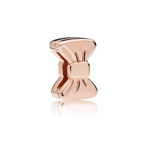 (image for) PANDORA Reflexions™ Sweet Bow Clip Charm, PANDORA Rose™ - 787582