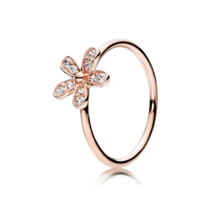 (image for) Dazzling Daisy Ring, PANDORA Rose™ & Clear CZ - 180932CZ