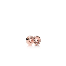 Infinite Love Petite Locket Charm, PANDORA Rose™ & Clear CZ - 782178CZ Infinite Love Petite Locket Charm, PANDORA Rose™ & Clear CZ - 782178CZ