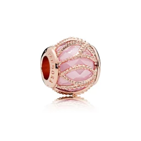 Intertwining Radiance Charm, PANDORA Rose™ & Pink CZ - 781968PCZ Intertwining Radiance Charm, PANDORA Rose™ & Pink CZ - 781968PCZ