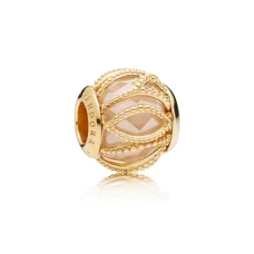Intertwining Radiance Charm, PANDORA Shine™ & Golden Colored CZ - 761968CCZ Intertwining Radiance Charm, PANDORA Shine™ & Golden Colored CZ - 761968CCZ