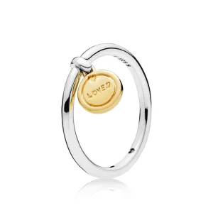 (image for) Medallion of Love Ring, PANDORA Shine™ - 167823
