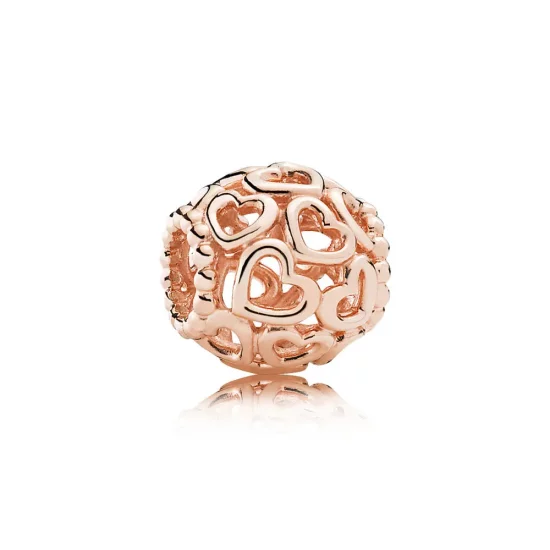 Open Your Heart Filigree Charm, PANDORA Rose™ - 780964