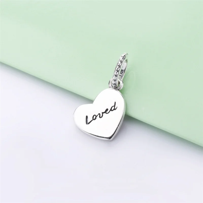 (image for) PANDORA Asymmetric Heart of Love Charm, Mixed Enamel - 797820ENMX - View 4