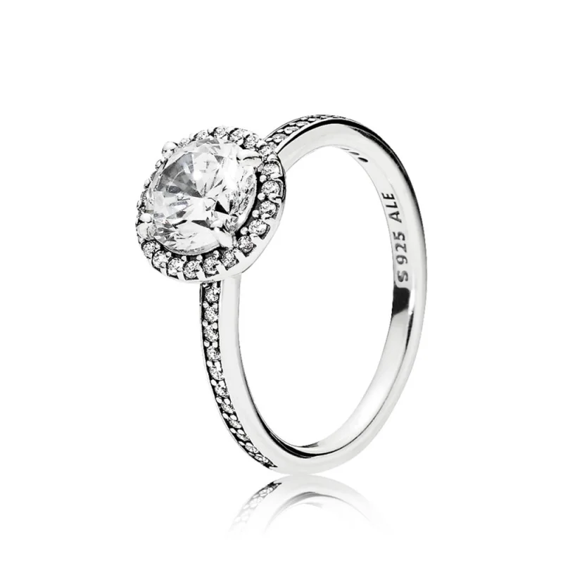 (image for) PANDORA Classic Elegance Ring with Cubic Zirconia - 196250CZ - Product Image