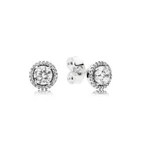 PANDORA Classic Elegance Stud Earrings, Clear CZ - 296272CZ PANDORA Classic Elegance Stud Earrings, Clear CZ - 296272CZ