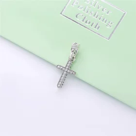 Pandora Crucifix Necklace Pendant, Clear CZ - 397571CZ Pandora Crucifix Necklace Pendant, Clear CZ - 397571CZ