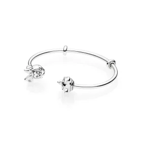 PANDORA Disney, Mickey & Minnie Open Bangle Bracelet - 597494 PANDORA Disney, Mickey & Minnie Open Bangle Bracelet - 597494