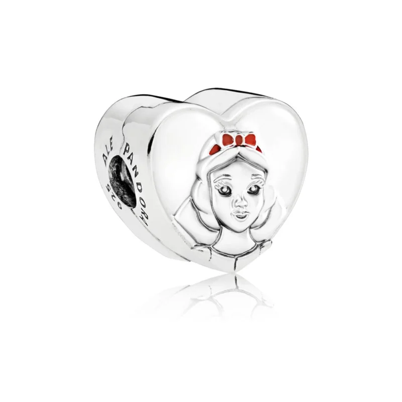 (image for) PANDORA Disney, Snow White Portrait Clip, Mixed Enamel - 797165ENMX - View 2