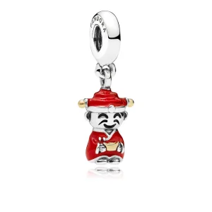 (image for) PANDORA Fortune & Luck Dangle Charm, Red & Black Enamel - 796565ENMX