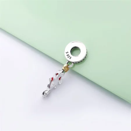 PANDORA Good Fortune Carp Charm, Clear CZ & Mixed Enamel - 797829CZ