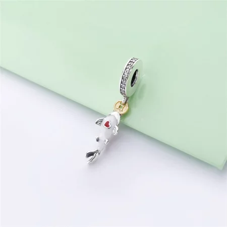 PANDORA Good Fortune Carp Charm, Clear CZ & Mixed Enamel - 797829CZ