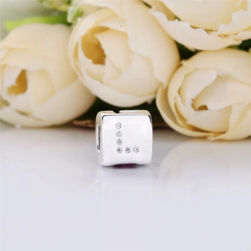(image for) PANDORA Love Dice Charm, Red & Clear CZ - 797811CZR - View 4