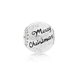 (image for) PANDORA Merry Christmas Charm, Black Enamel - 797524EN16