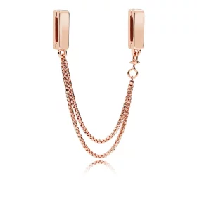 PANDORA Reflexions™ Floating Chains Safety Chain, PANDORA Rose™ - 787601 PANDORA Reflexions™ Floating Chains Safety Chain, PANDORA Rose™ - 787601