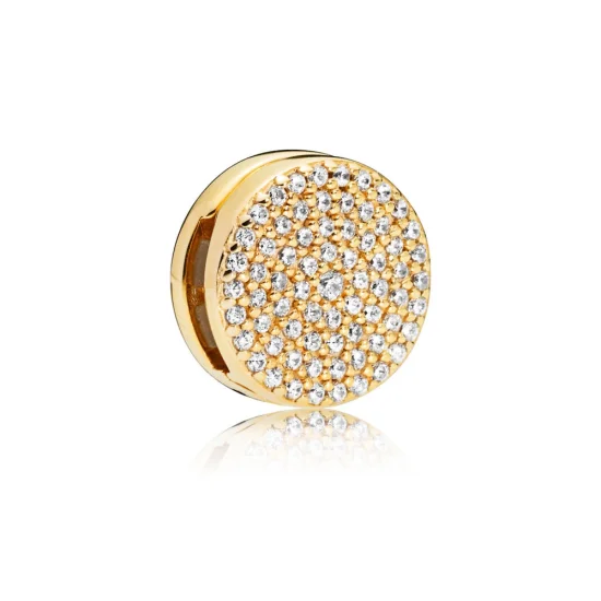 (image for) PANDORA Reflexions™ Dazzling Elegance Clip Charm, PANDORA Shine™ & Clear CZ - 767583CZ