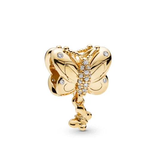 (image for) Decorative Butterfly Dangle Charm, Pandora Shine™ - 767899CZ