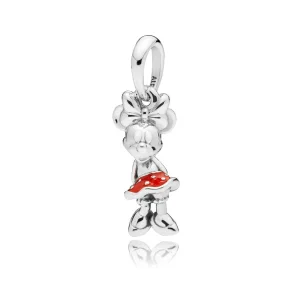 (image for) Disney, PANDORA Minnie's Polka Dot Red Dress Pendant - 397768EN09