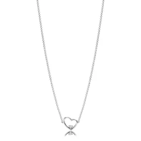 PANDORA Asymmetric Heart of Love Necklace - 397797CZ