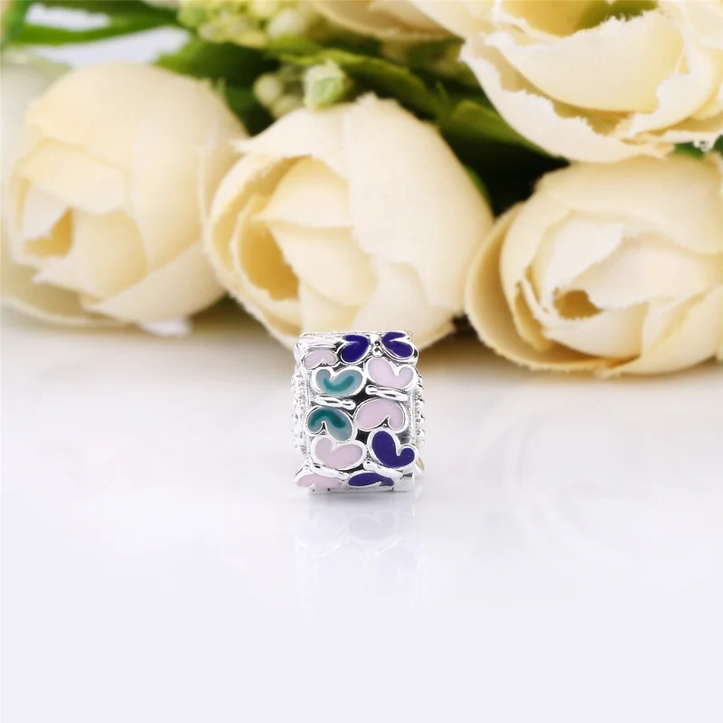 (image for) PANDORA Butterfly Arrangement Clip - 797863ENMX - View 3