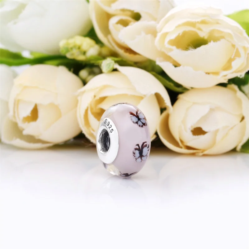 (image for) PANDORA Butterfly Glass Charm - 797893 - View 2