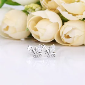 PANDORA Classic Wishes Stud Earrings in Silver - 297787CZ PANDORA Classic Wishes Stud Earrings in Silver - 297787CZ