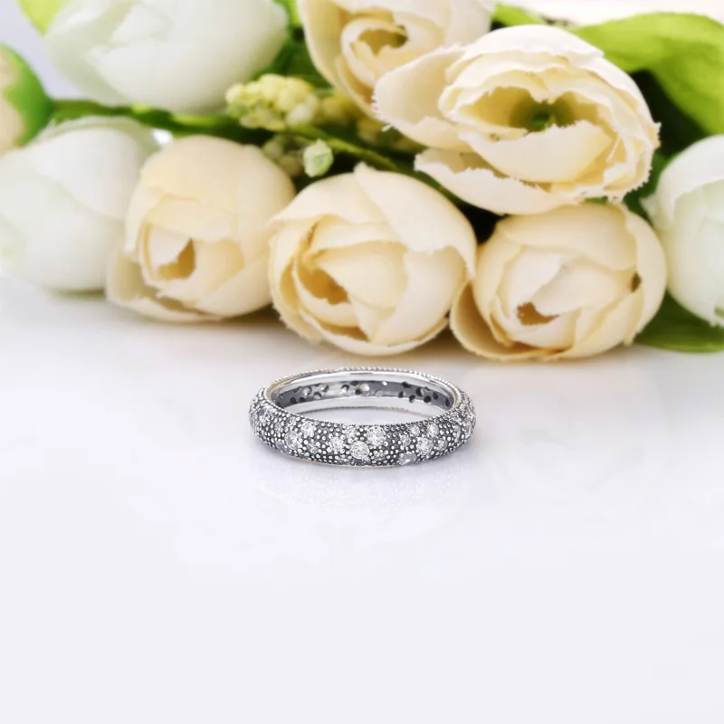 (image for) PANDORA Cosmic Stars Ring, Clear CZ - 190915CZ - View 3