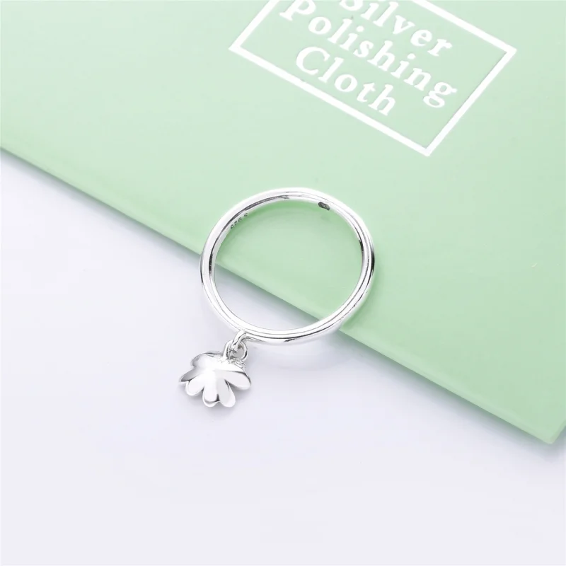 (image for) PANDORA Dangling Clover Ring - 197938 - View 4