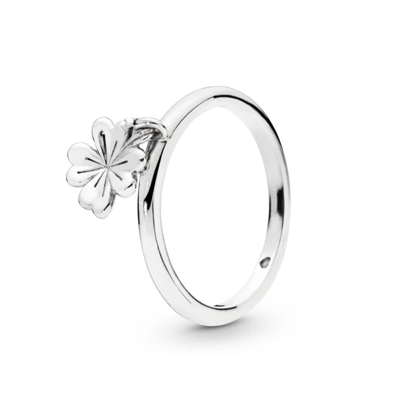 (image for) PANDORA Dangling Clover Ring - 197938 - Product Image