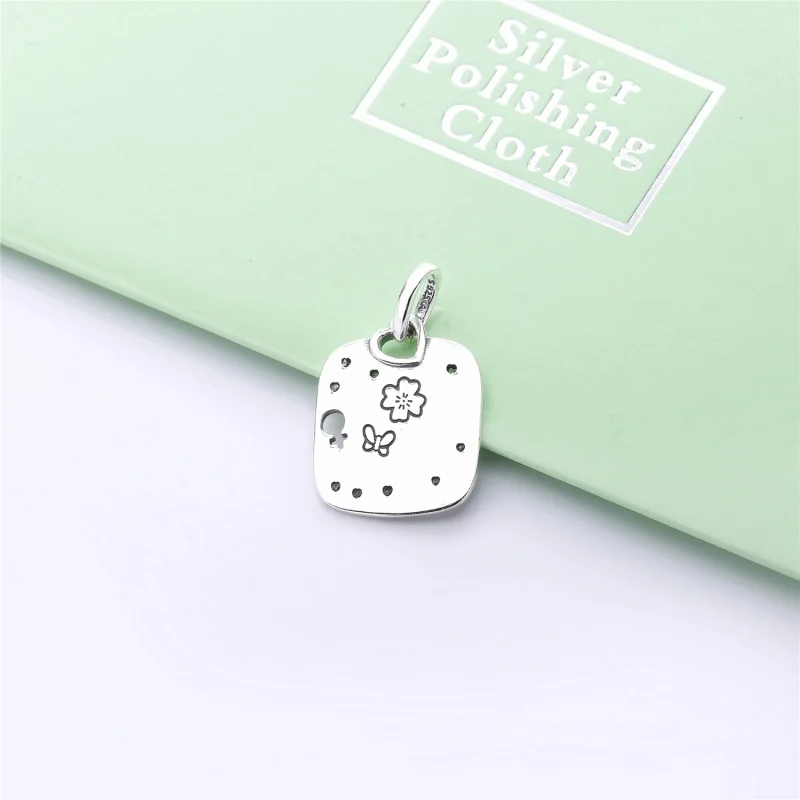 (image for) PANDORA Female Empowerment Motto Pendant - 397916CZ - View 4