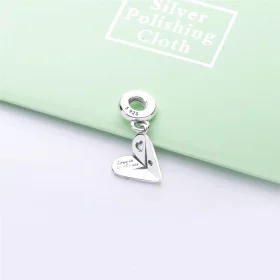 PANDORA Heart Paper Plane Dangle Charm - 797876CZ PANDORA Heart Paper Plane Dangle Charm - 797876CZ