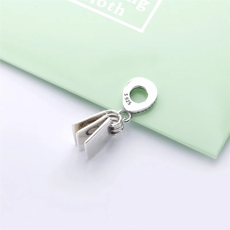 (image for) PANDORA Love Notes Dangle Charm in Silver - 797835CZ - View 5