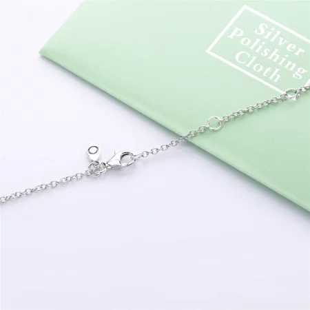 PANDORA Loved Script Necklace in Two-Tone - 367818