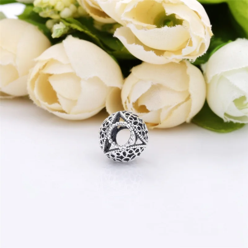 (image for) PANDORA Openwork Flower Charm - 797853 - View 4