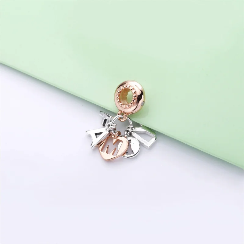 (image for) PANDORA Perfect Family Pendant Charm - 787785CZ - View 3