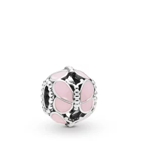 PANDORA Pink Butterflies Charm - 797855EN160