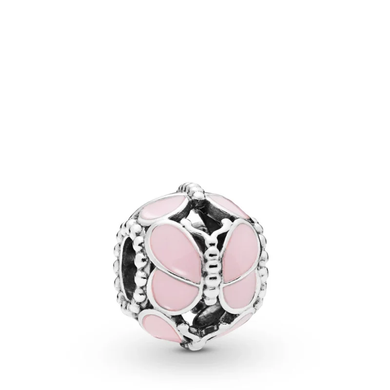 (image for) PANDORA Pink Butterflies Charm - 797855EN160 - Product Image