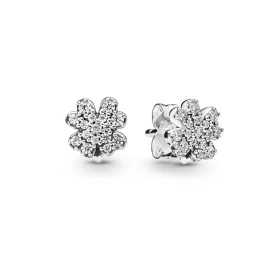 PANDORA Radiant Clover Earrings - 297944CZ PANDORA Radiant Clover Earrings - 297944CZ