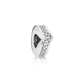 PANDORA Shimmering Wish Charm in Sterling Silver - 797808CZ PANDORA Shimmering Wish Charm in Sterling Silver - 797808CZ